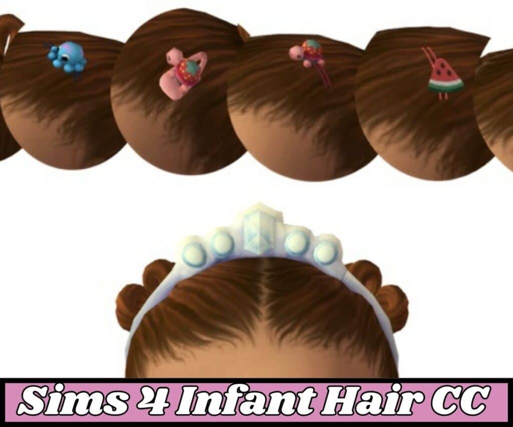 sims 4 infant hair accessories