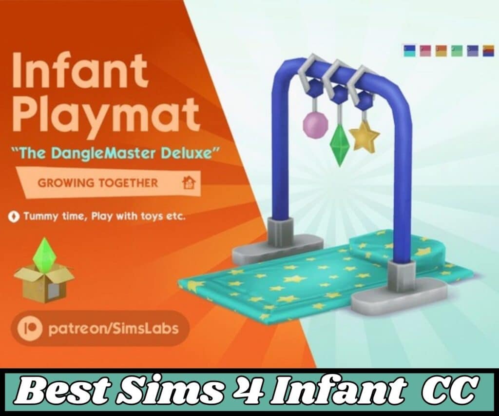 sims 4 infant playmat mod